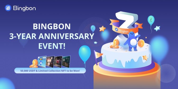 Exchange Bingbon celebra tercer aniversario