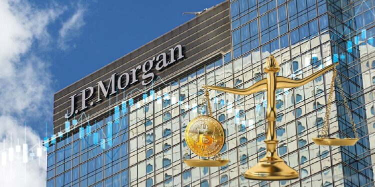 JP Morgan y balanza con bitcoin.