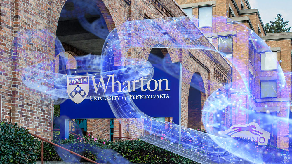 Wharton con blockchain.