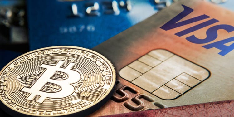 adopción criptomonedas visa tarjetas crédito