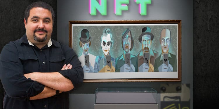 artista venezolno subasta NFT Selfish opensea