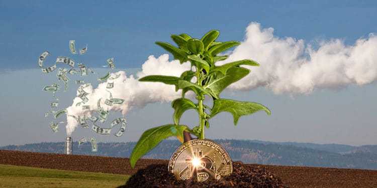 "Después de 6 años del Acuerdo de París, los bancos tradicionales continúan financiando proyectos que afectan al medio ambiente". Composición por CriptoNoticias Fuentes:  grafvision  /  elements.envato.com  ;  luisviegas  /  elements.envato.com  ; 
 pngegg.com .