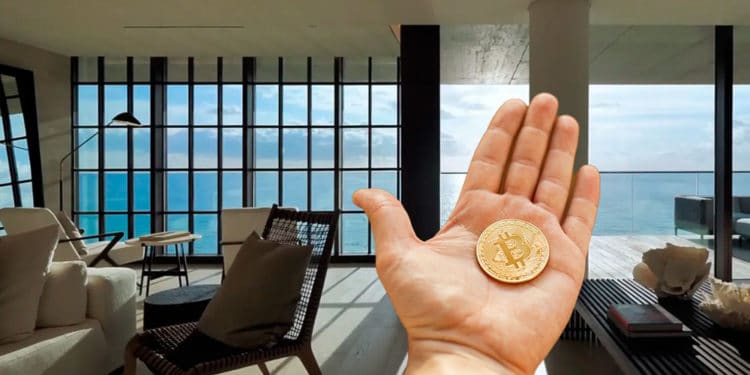 Condo pagado en bitcoin.