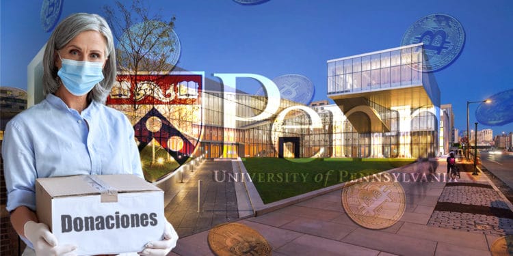 donaciones criptomonedas bitcoin universidad pennsilvania
