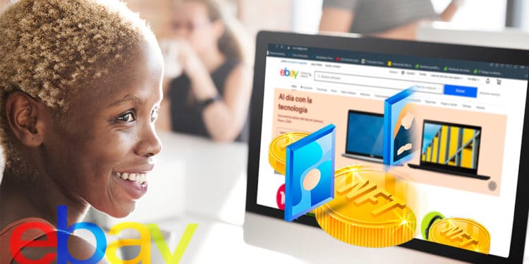 compras online ebay subastas tokens nft