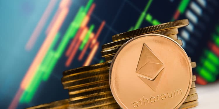 La apreciación de ether no se detiene y ya casi llega a los USD 4.000, tras dos semanas de crecimiento. Composición por CriptoNoticias. elements.envato.com; macondoso / elements.envato.com; duallogic / elements.envato.com.