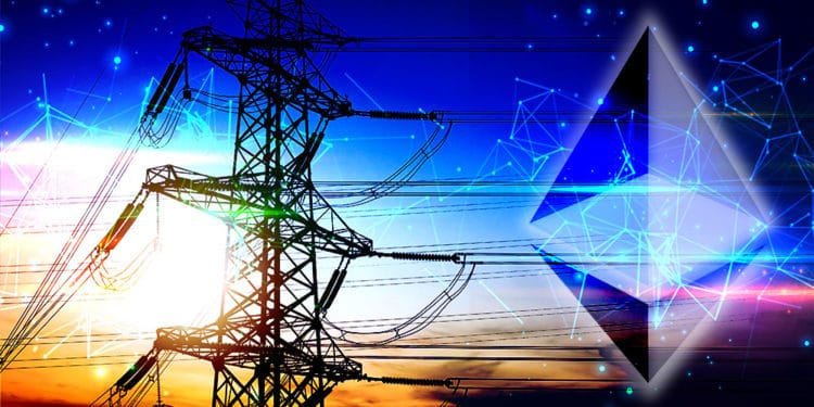 prueba participación ethereum consumo energía electrica