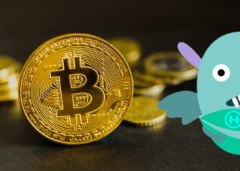 Bitcoin y logo de Hodl Hodl.