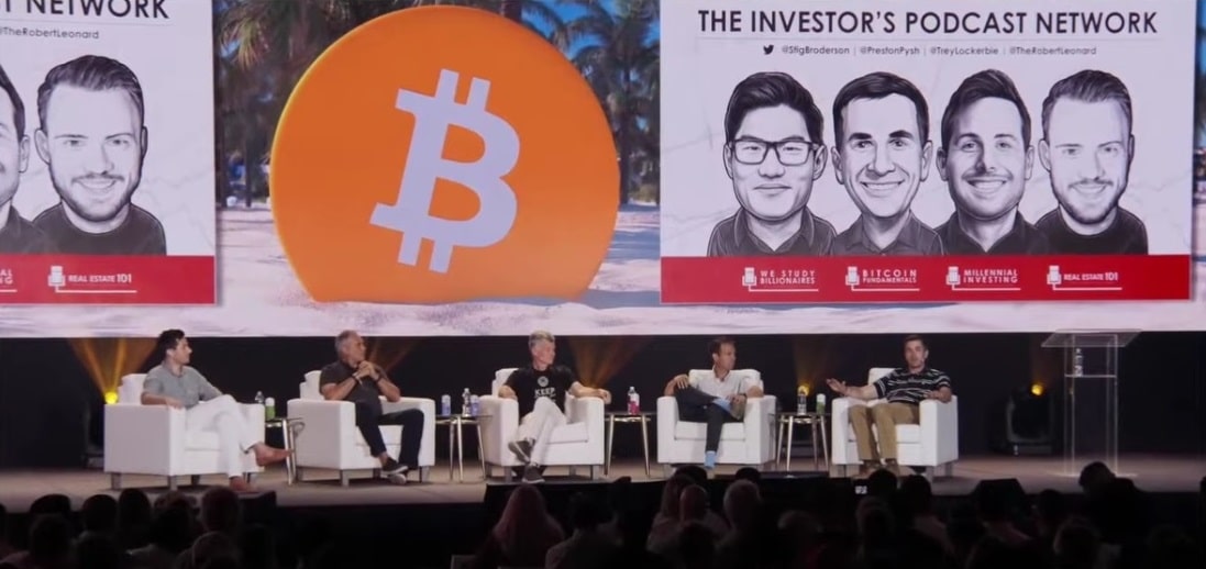 Panel de Bitcoin Conference 2021.