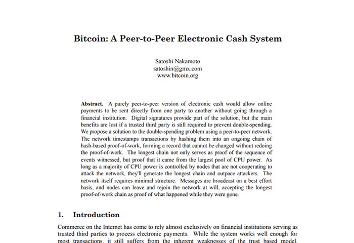 documentos tecnicos bitcoin white paper