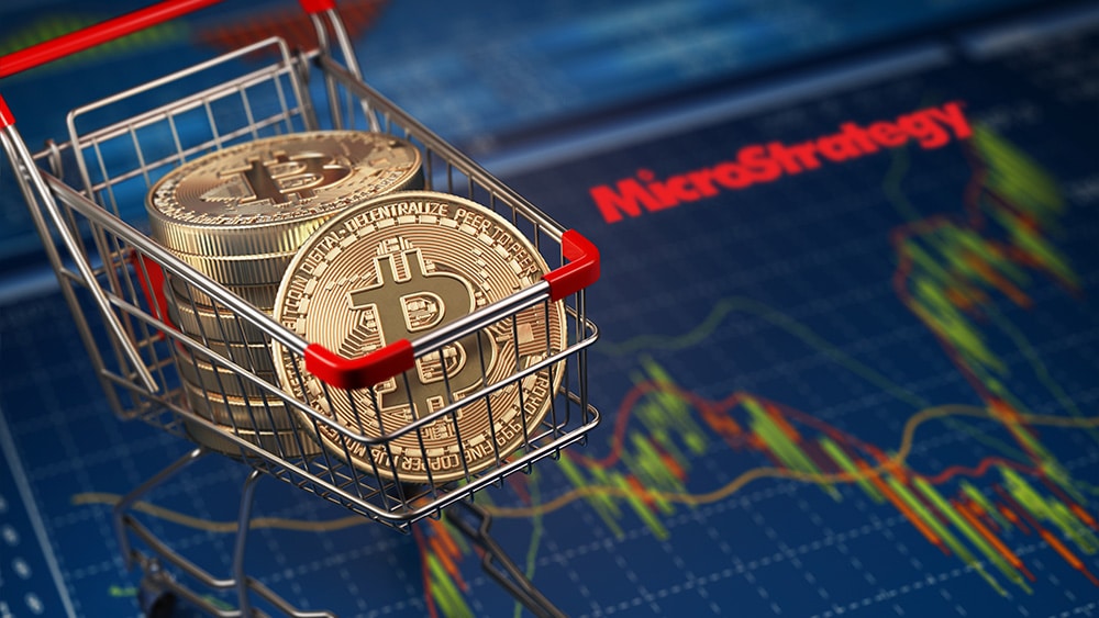 Microstrategy compra bitcoins.