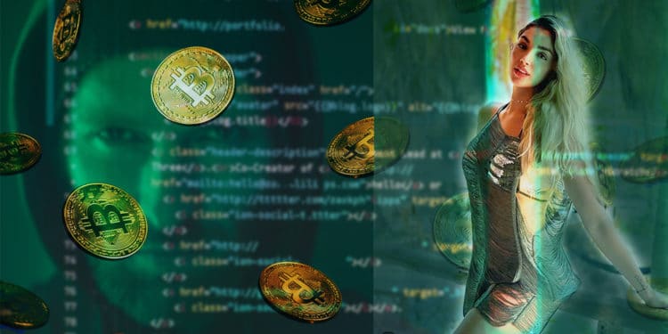 robo fraude criptomonedas bitcoin imagen modelo colombiana