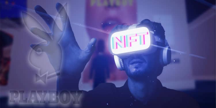 En esta exhibición cada pieza se fusiona con el legado de casi 70 años de entretenimiento provocativo de Playboy. Composición por CriptoNoticias.  slimesunday / twitter.com; Rawpixel / elements.envato.com