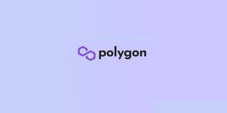 Logo de Poligon, la blockchain interoperable.