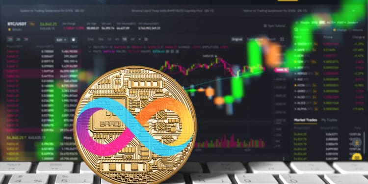 Luego de la subida, ICP se coloca actualmente en la posición 8 del ranking de la capitalización de mercado. Composición por CriptoNoticias. DarioLoPresti / elements.envato.com; DFinity / dfinity.org; byrdyak/elements.envato.com; Binance / binance.com.