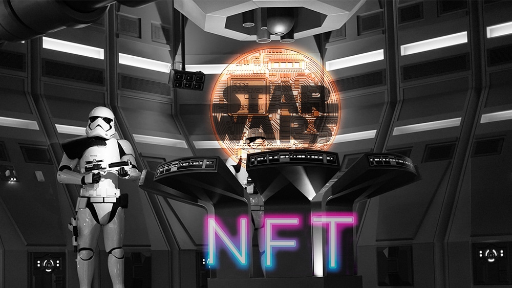 token coleccionable nft star wars