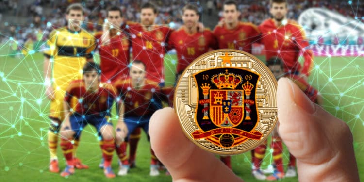 token selección futbol españa