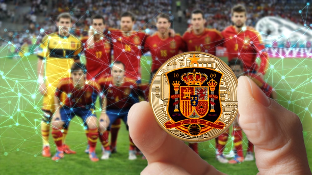 token selección futbol españa