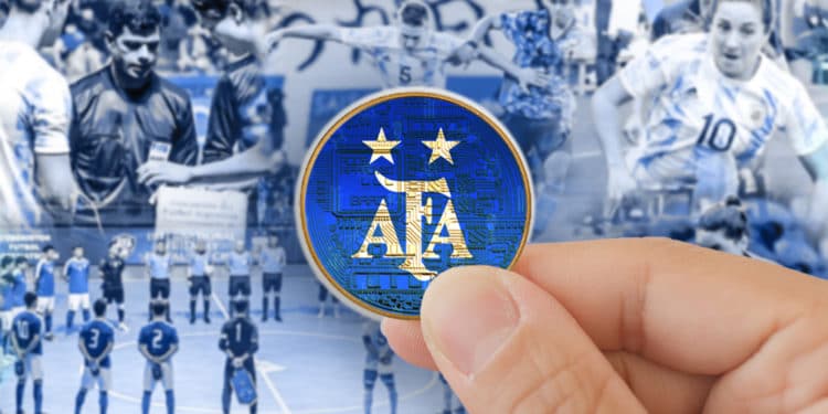 token Selección futbol Argentina