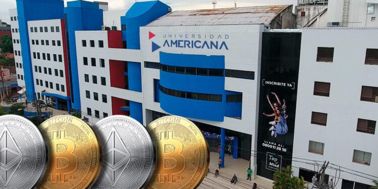 Universidad Americana y bitcoins y ethers.