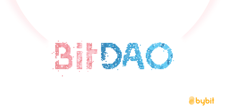 Logos de BitDAO y Bybit