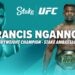 Cripto casino Stake.com asocia a Francis Ngannou