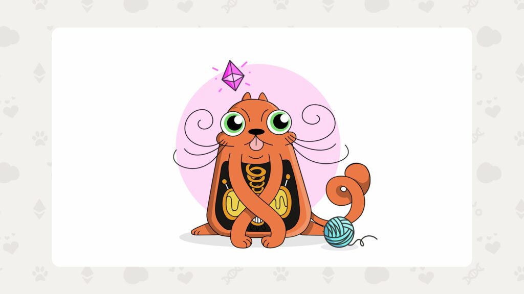 Kryptokitties juego - coleccionables NFT