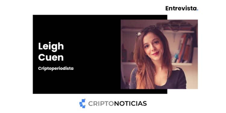 Leigh Cuen, criptoperiodista.
