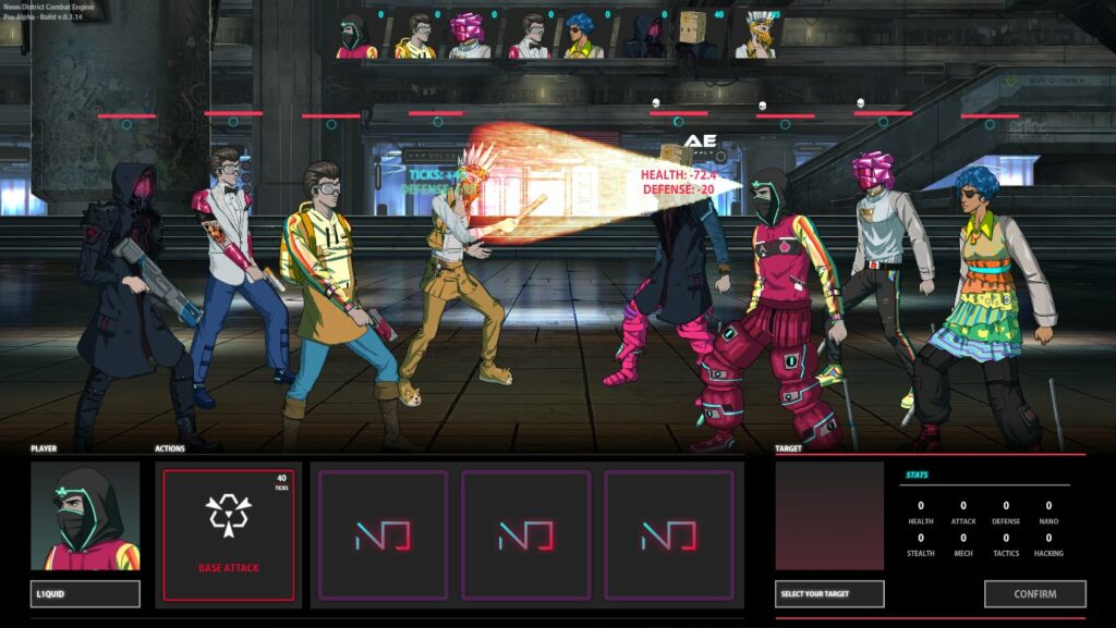 Neon District -videojuego para ganar NFT