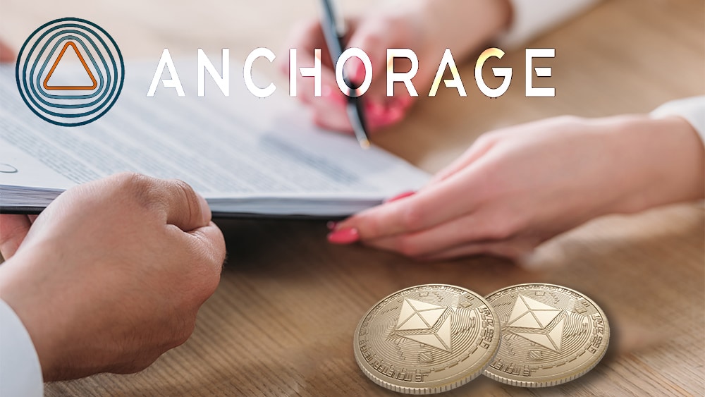 banca digital préstamos criptomonedas Anchorage Digital Ethereum