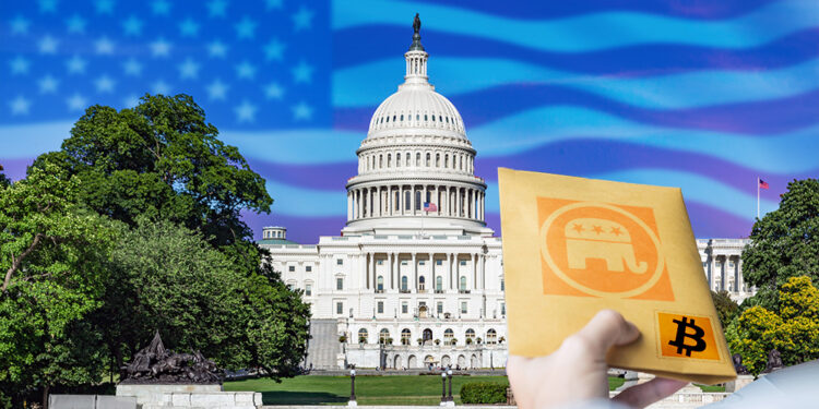estados unidos donaciones congreso partido republicano criptomonedas bitcoin