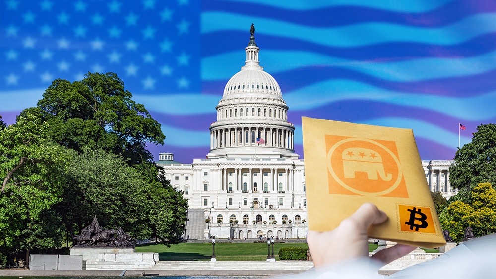 estados unidos donaciones congreso partido republicano criptomonedas bitcoin