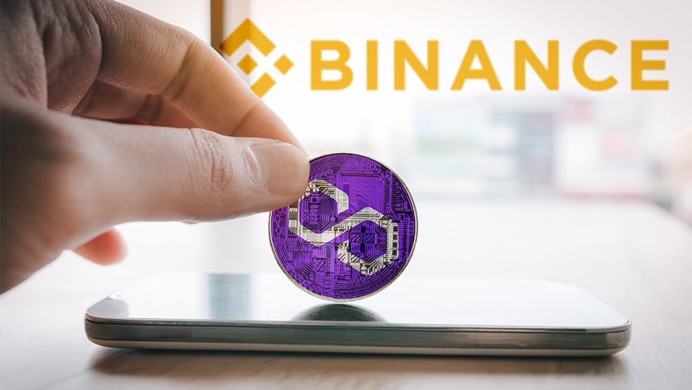 depositos criptomonedas binance polygon matic ethereum