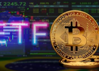 ETF y itcoin con gráficos.