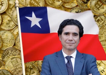 Briones, bandera de Chile y btc.