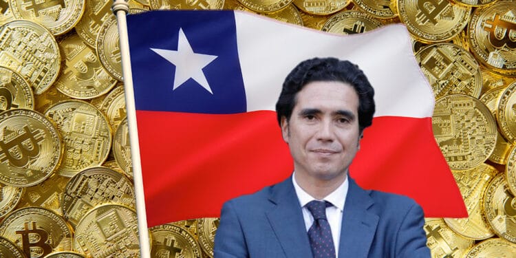 Briones, bandera de Chile y btc.