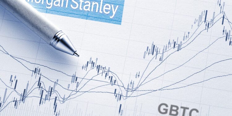 Banco Morgan Stanley invierte adquisición GBTC Grayscale