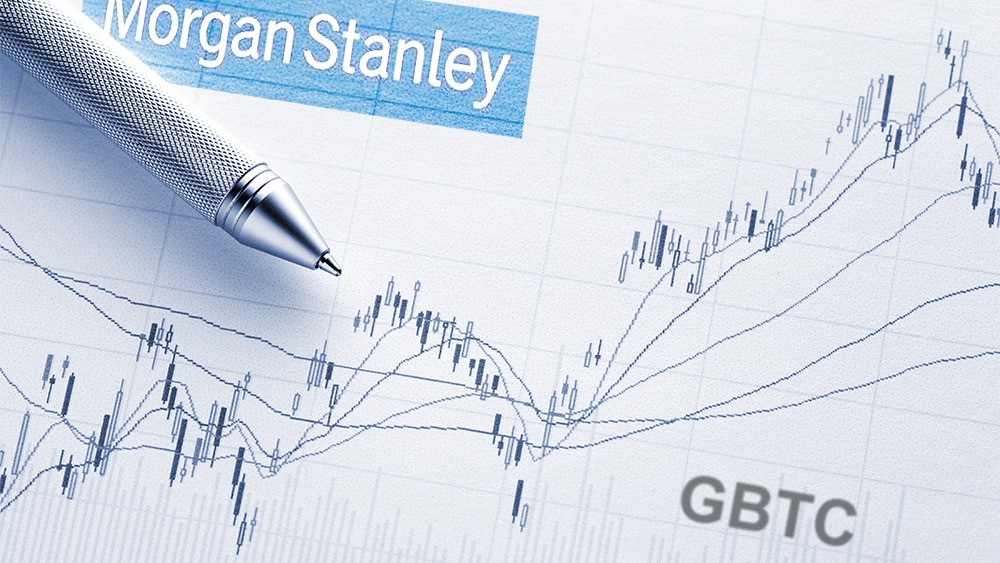 Banco Morgan Stanley invierte adquisición GBTC Grayscale