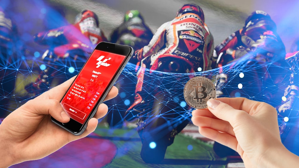 Moto GP, bitcoin y teléfono con token en Bitci.