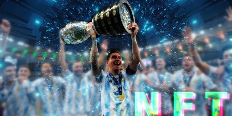 tokes coleccionables nft copa America Messi