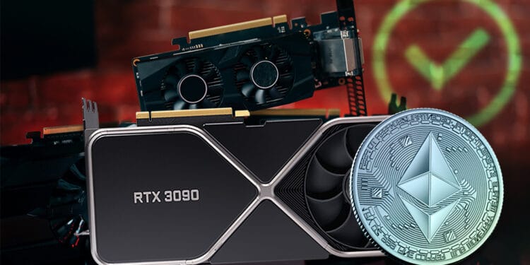 minería criptomonedas tarjeta video GPU Ethereum Nvidia