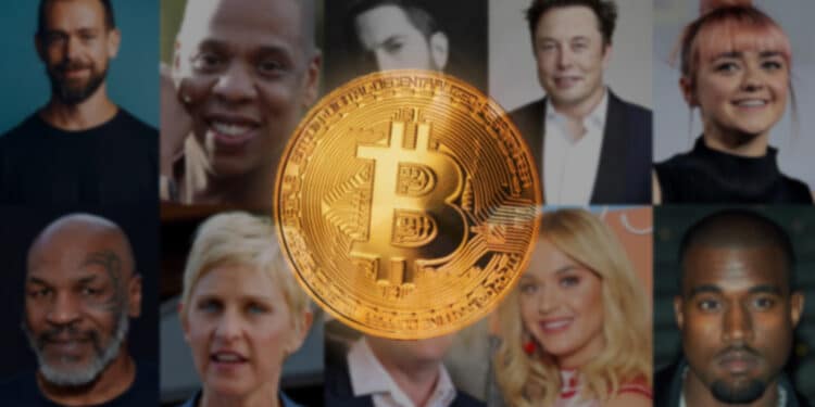celebridades hollywood criptomonedas bitcoin