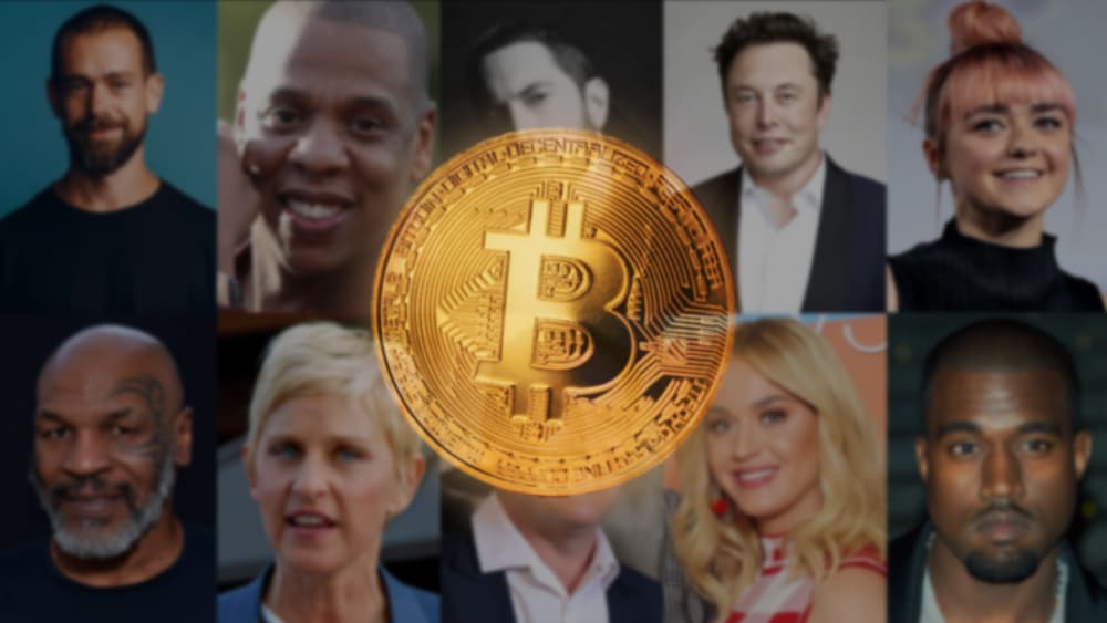 celebridades hollywood criptomonedas bitcoin