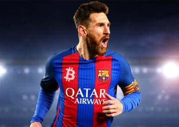 exchanges criptomonedas publicitarse camiseta barcelona FC