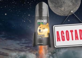 desodorante axe dogecoin elon musk agotado