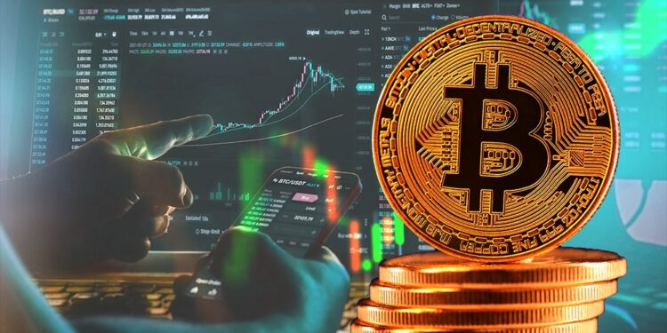 BTC con gráficos.