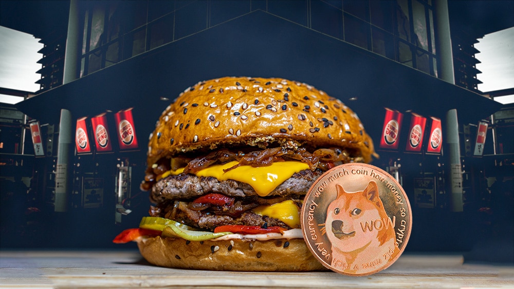 burger king brasil venta galletas perros sabor hamburguesa pago dogecoin