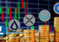 El mercado de criptomonedas sigue en alza en las últimas semanas. Composición por CriptoNoticias Fuentes:  twenty20photos  /  elements.envato.com  ;  elements.envato.com  /  elements.envato.com  ; https://cryptologos.cc/ ;  https://cryptologos.cc/  ; https://cryptologos.cc/ ;  https://cryptologos.cc/  ;  https://cryptologos.cc/ .