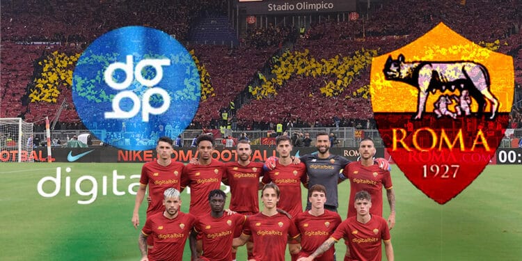 club futbol italiano AS roma asociación digital bits