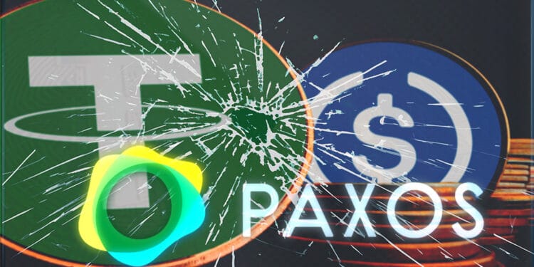 reserva stablecoins paxos ataca usdc circle tether